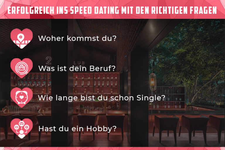 Erfolgreich ins Speed Dating mit den richtigen Fragen - kontaktanzeige